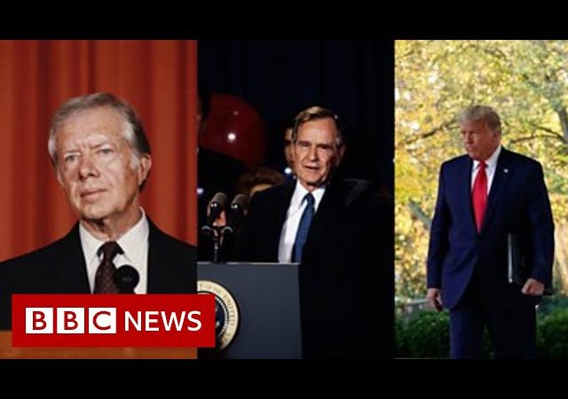 How others left the White House after losing – BBC News